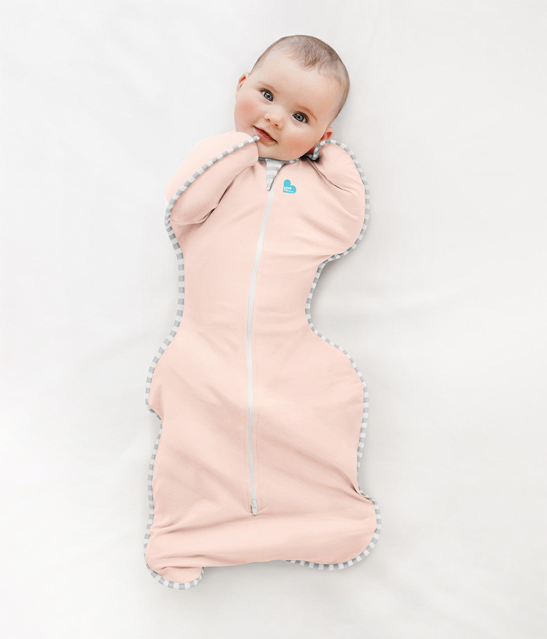 Swaddle Up™ 0.2 TOG (24-27°C) Rose Cotton