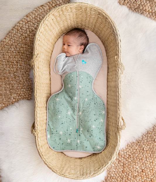 Swaddle Up™ 1.5 TOG Cotton Olive North Star