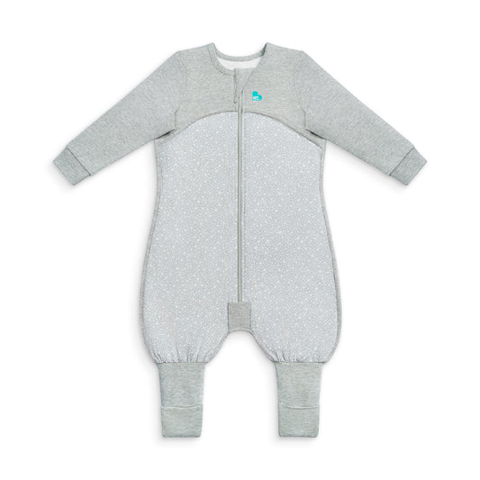 Sleep Suit Long Sleeve 1.0 TOG Cotton Grey Stardust