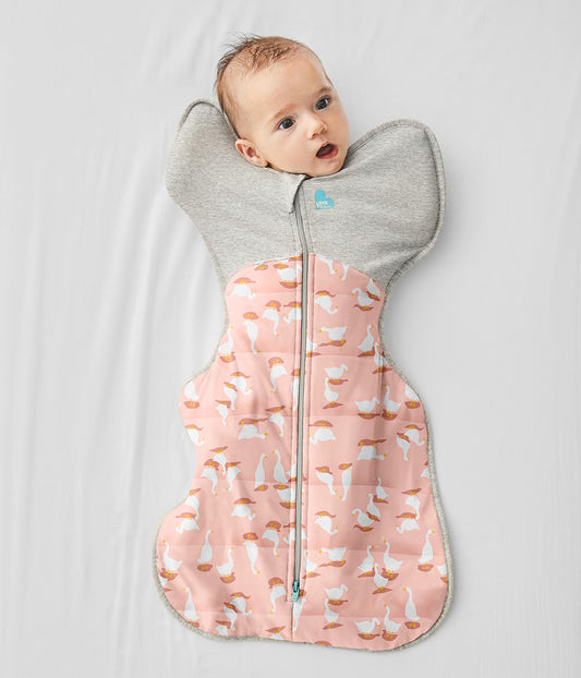 Swaddle Up™ 2.5 TOG Cotton Dusty Pink Silly Goose