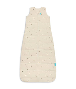 Sleep Bag Sleeveless 2.5 TOG Quilted Cotton Oatmeal Marl Bees