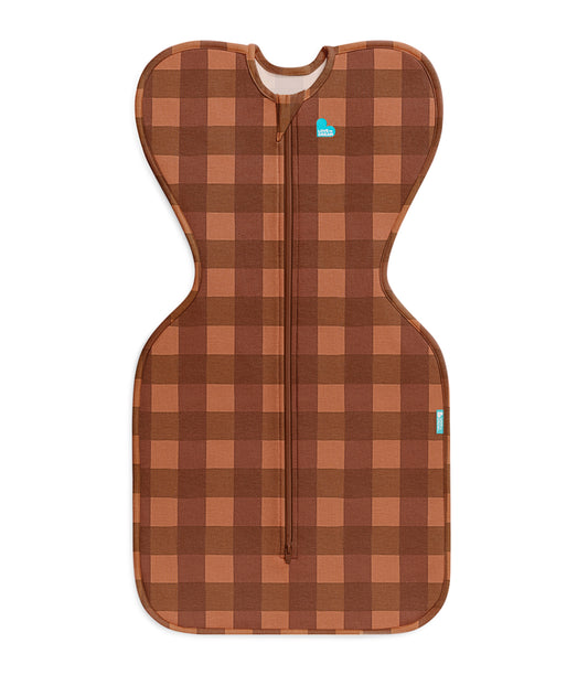 Swaddle Up™ 1.0 TOG Viscose from Bamboo Chocolate Wandering Folk