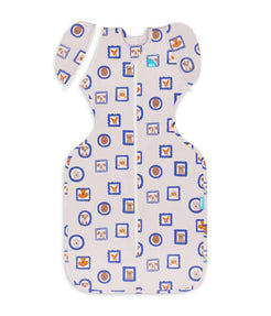 Swaddle Up™ 2-in-1 Transition Bag 1.0 TOG Original Cotton Tan Puppy Portrait