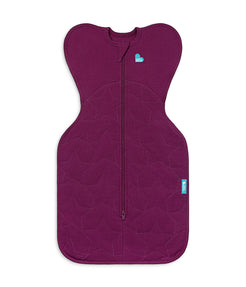Swaddle Up™ 2.5 TOG Quilted Cotton Plum Starturn Quilted