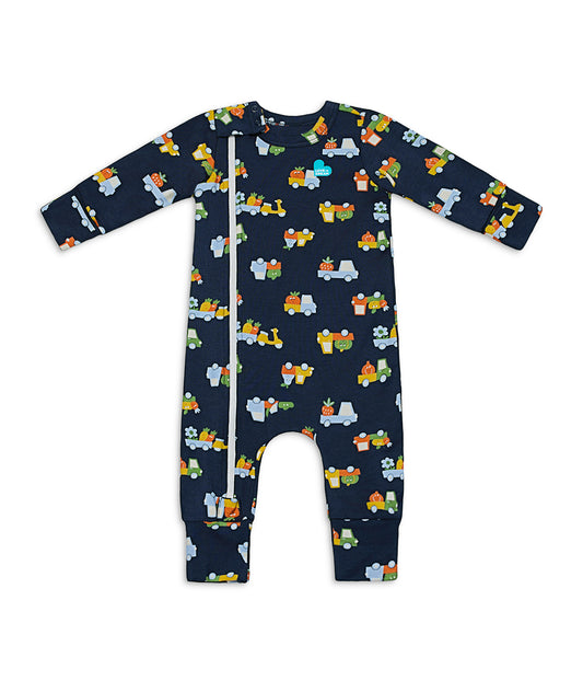 Romper Viscose from Bamboo Navy Veggie Delivery