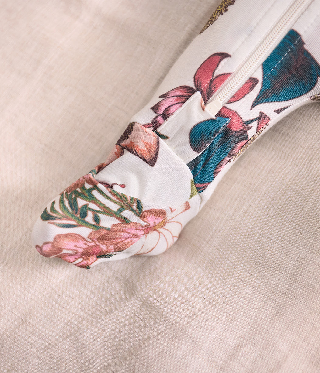 Romper Viscose from Bamboo Cream Wandering Folk