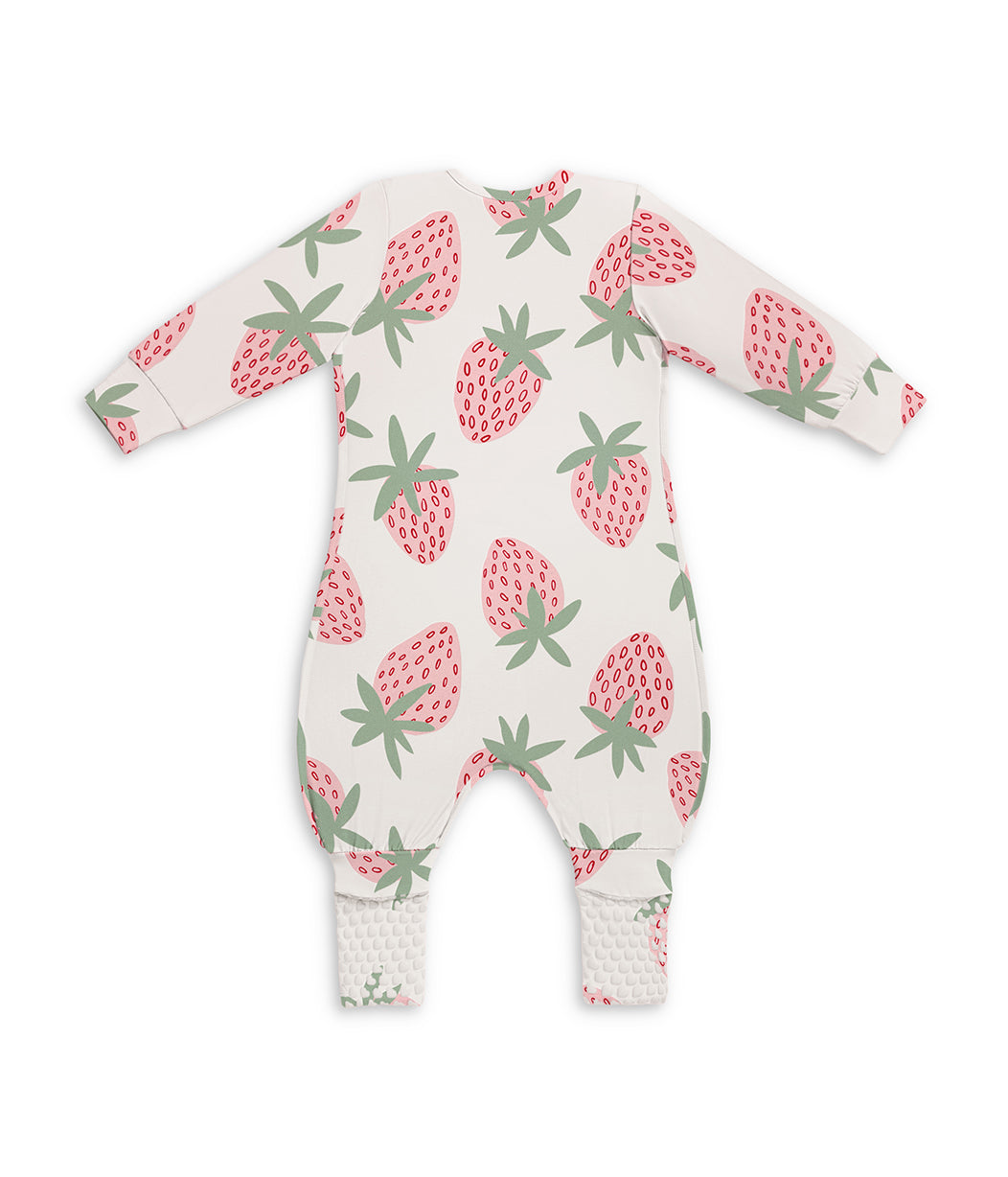 Sleep Suit Long Sleeve 1.0 TOG Original Cotton Cream Bumper Crop