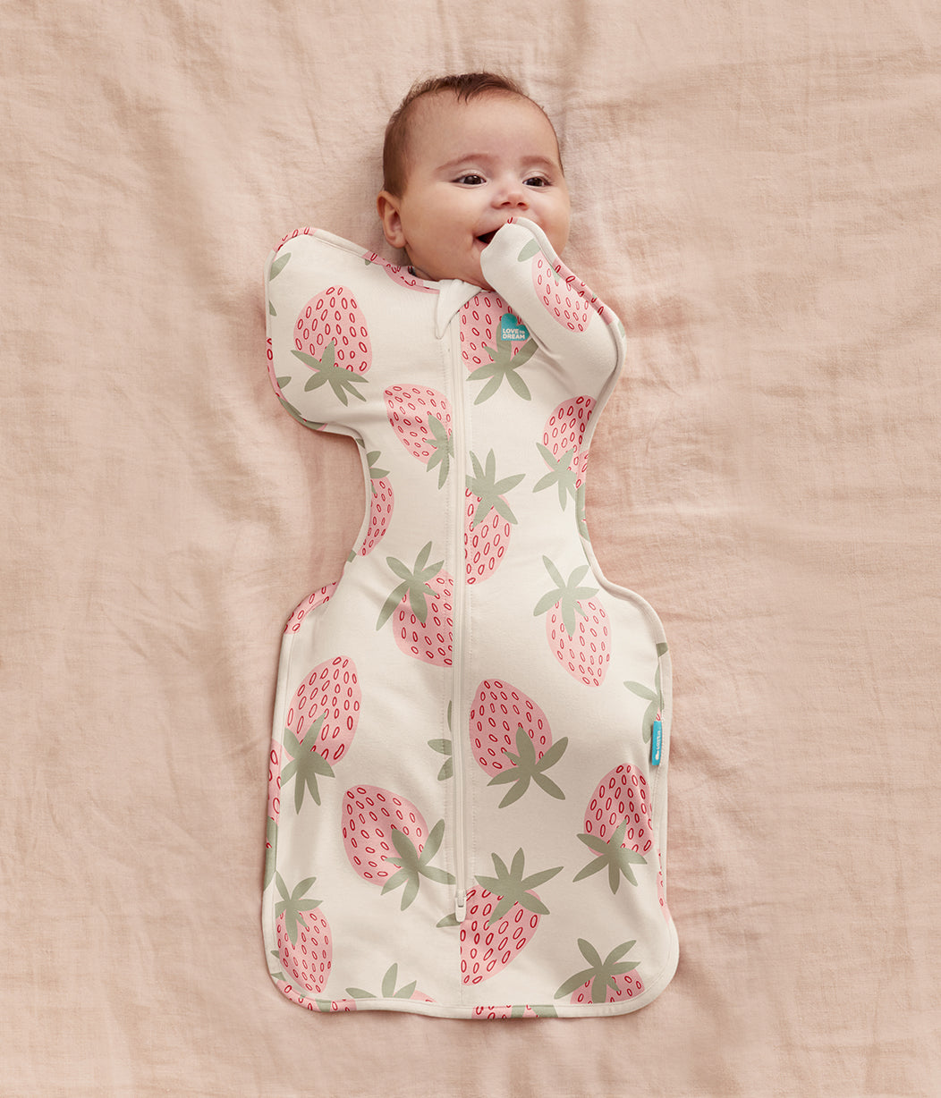 Swaddle Up™ 1.0 TOG Original Cotton Cream Bumper Crop