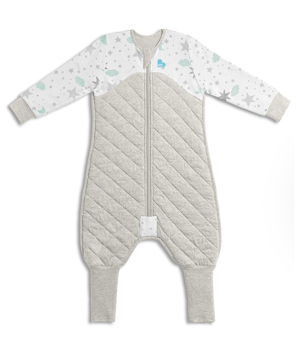 Sleep Suit Clearance 2.5 TOG (16-20°C) White Quilted Cotton/Polyester Filling