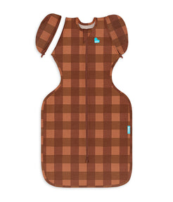 Swaddle Up™ 2-in-1 Transition Bag 1.0 TOG Viscose from Bamboo Chocolate Wandering Folk