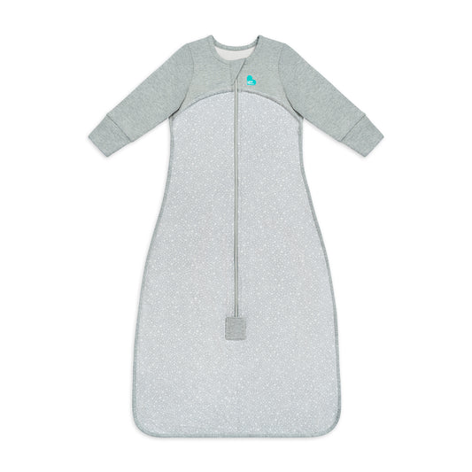 Sleep Bag Long Sleeve 1.0 TOG Cotton Grey Stardust