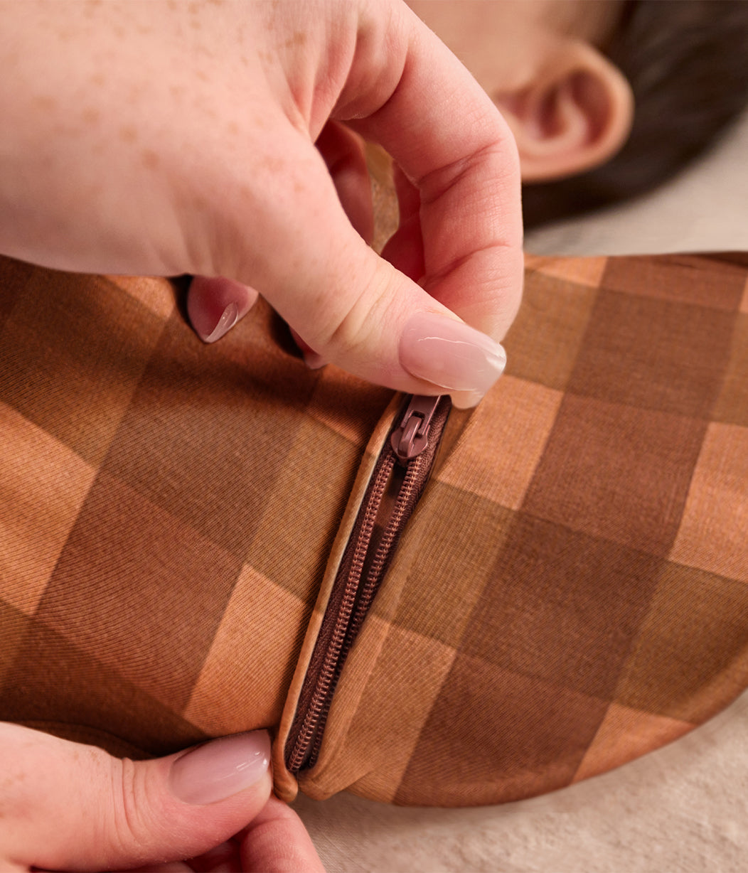 Swaddle Up™ 2-in-1 Transition Bag 1.0 TOG Viscose from Bamboo Chocolate Wandering Folk
