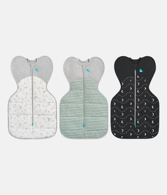 Swaddle Up Starter Bundle | 3.5 |2.5 | 1.5 | TOG | White Moonlight | Olive Dreamer | Charcoal Moon