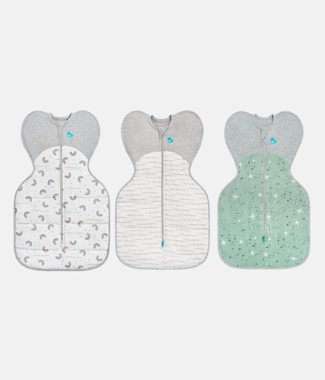 Swaddle Up Starter Bundle 2.5|1.5 TOG White Rainbow White Dreamer Olive Northstar