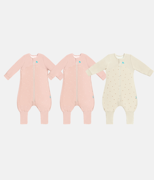 Sleep Suit Bundle | 1.5 TOG | Blush Twigs 2 | Oatmeal Twigs