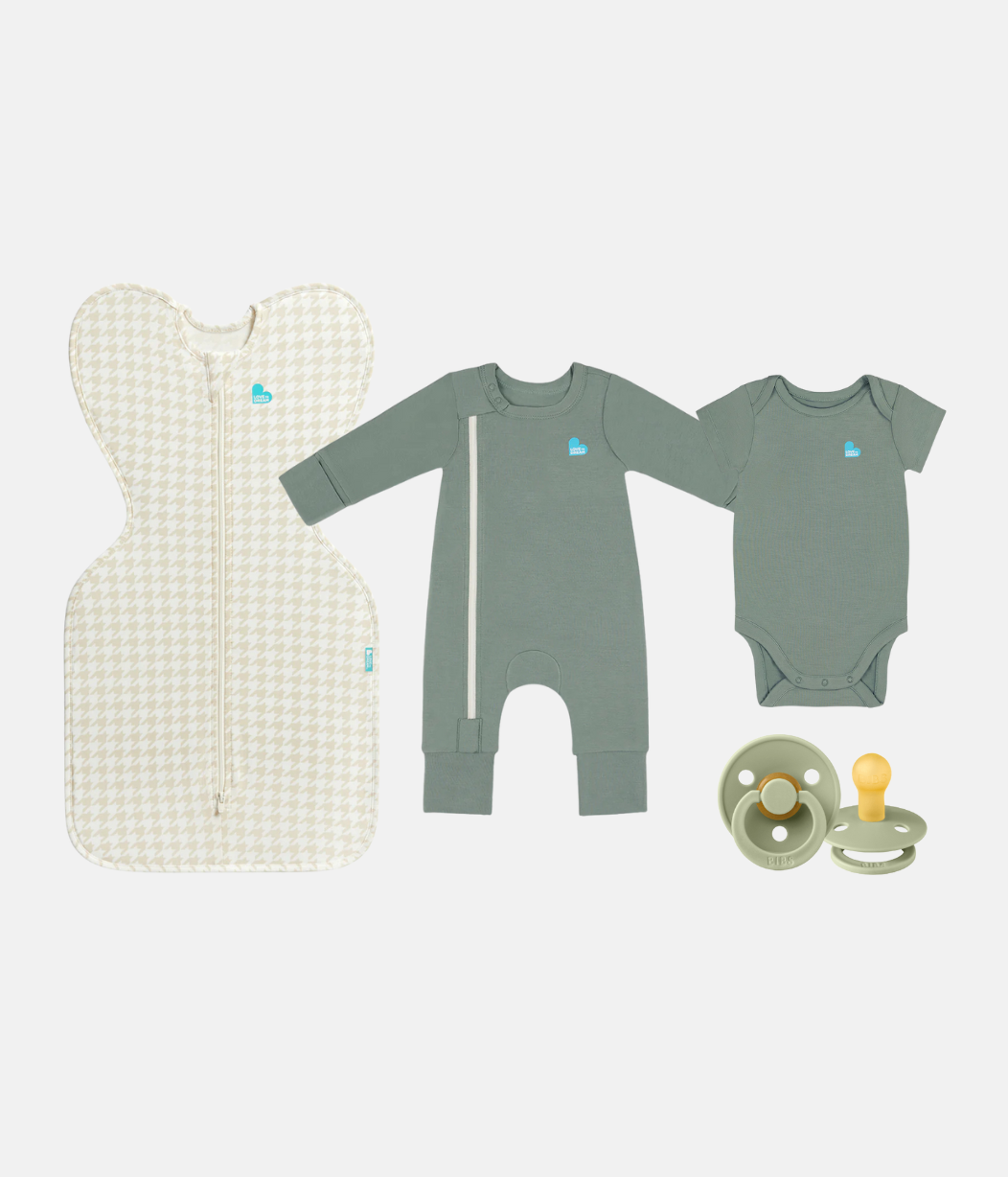 Spring Newborn Bundle | Houndstooth | Olive | Dummies