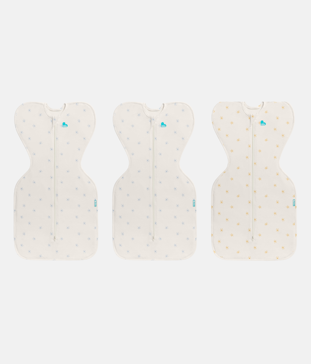 Swaddle Up Starter Bundle 0.2 TOG | Blue Sunny | Gold Sunny