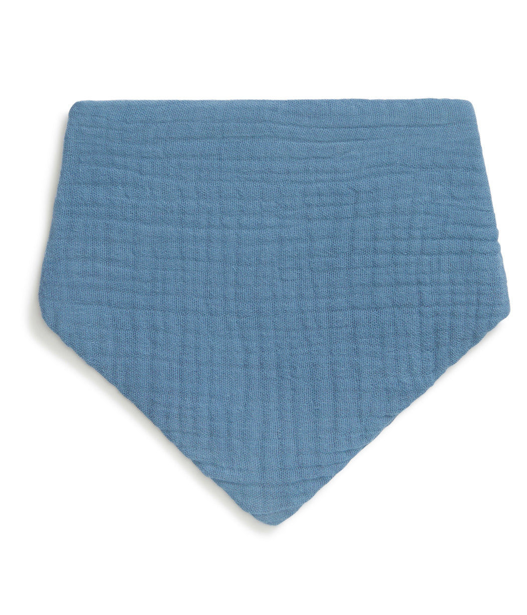 Bib 2 Pack Cotton Storm Blue Rocket