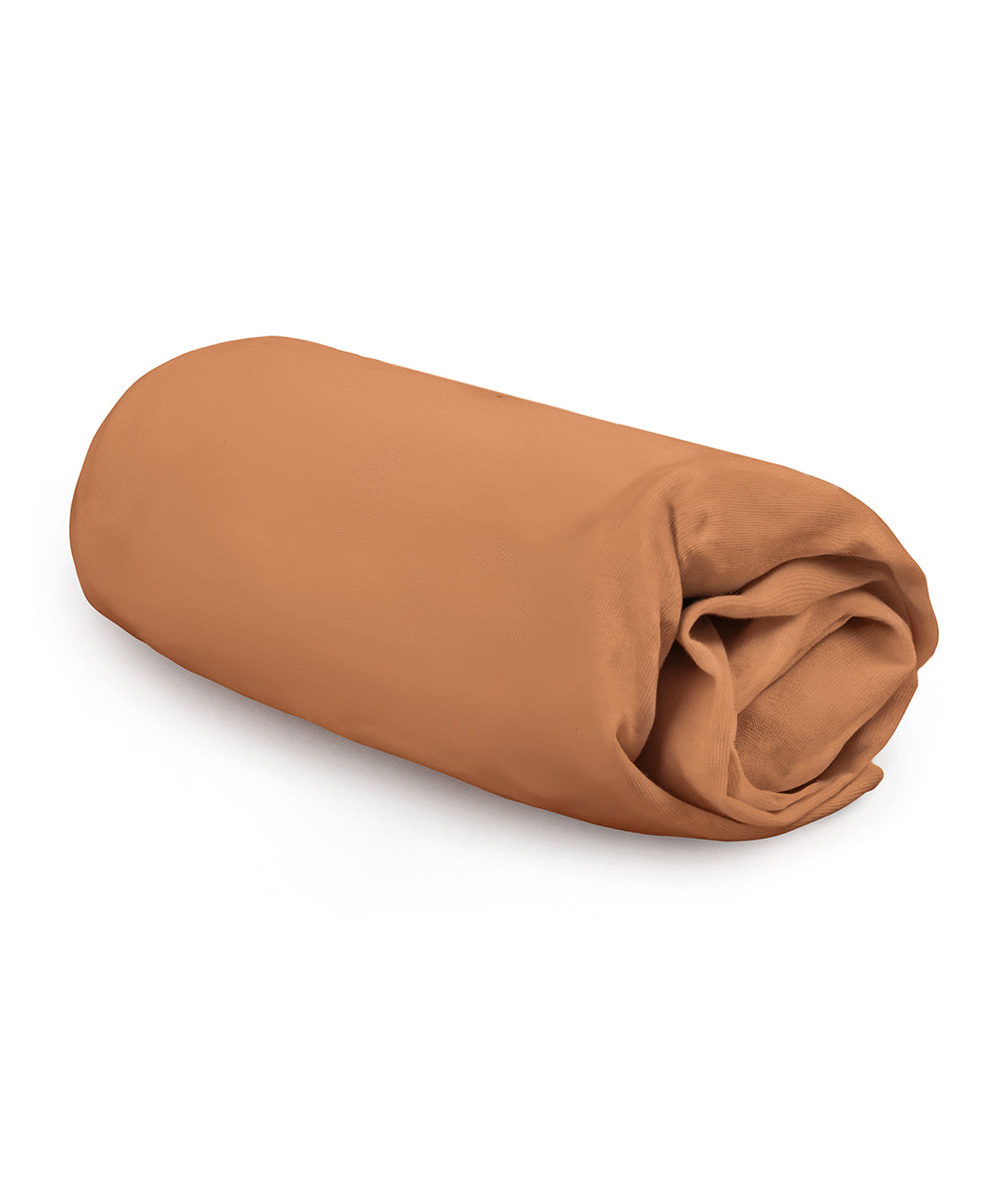 HushDry™ 2-in-1 Waterproof Fitted Cot Sheet Viscose from Bamboo Hazel