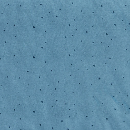Sleep Suit Long Sleeve 2.5 TOG Cotton Storm Blue Pebbles