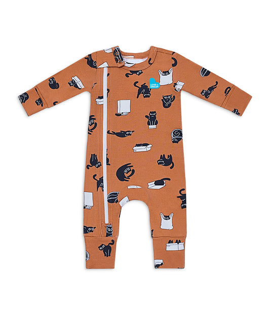 Romper Viscose from Bamboo Hazel Black Cat Moods