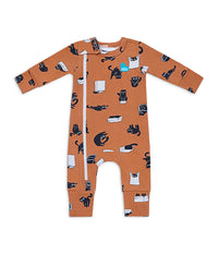 Romper Viscose from Bamboo Hazel Black Cat Moods