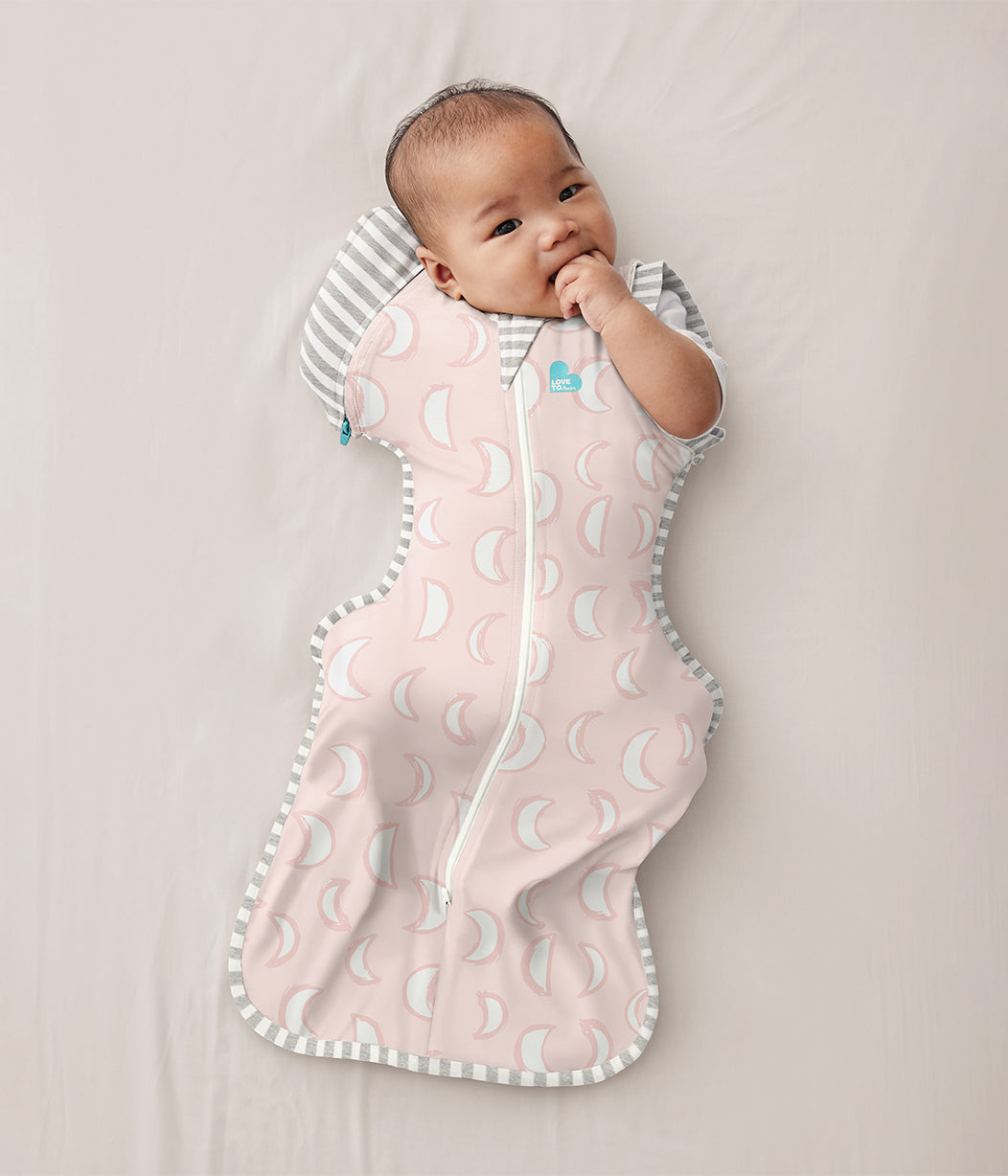 Swaddle Up™ Transition Bag 1.0 TOG (20-24°C) Dusty Pink Eclipse Original Cotton