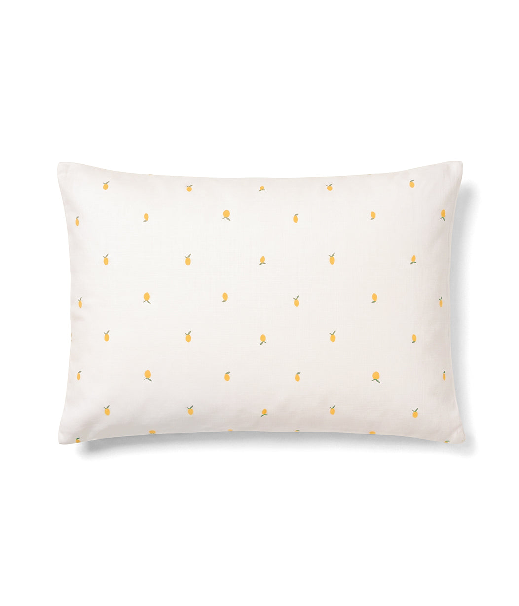 HushDry™ 2-in-1 Waterproof Toddler Pillowcase Viscose from Bamboo Cream Lemons