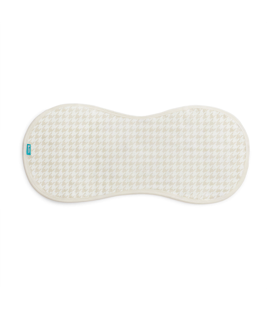 Burp Cloth 2 Pack Cotton White Cloud Bunnies