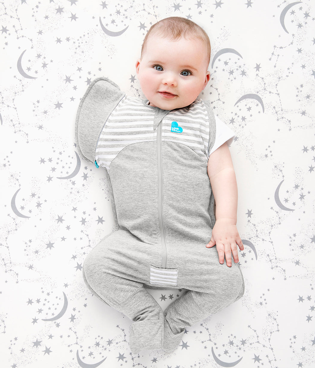 Swaddle Up™ Transition Suit 1.0 TOG (20-24°C) Grey Original Cotton