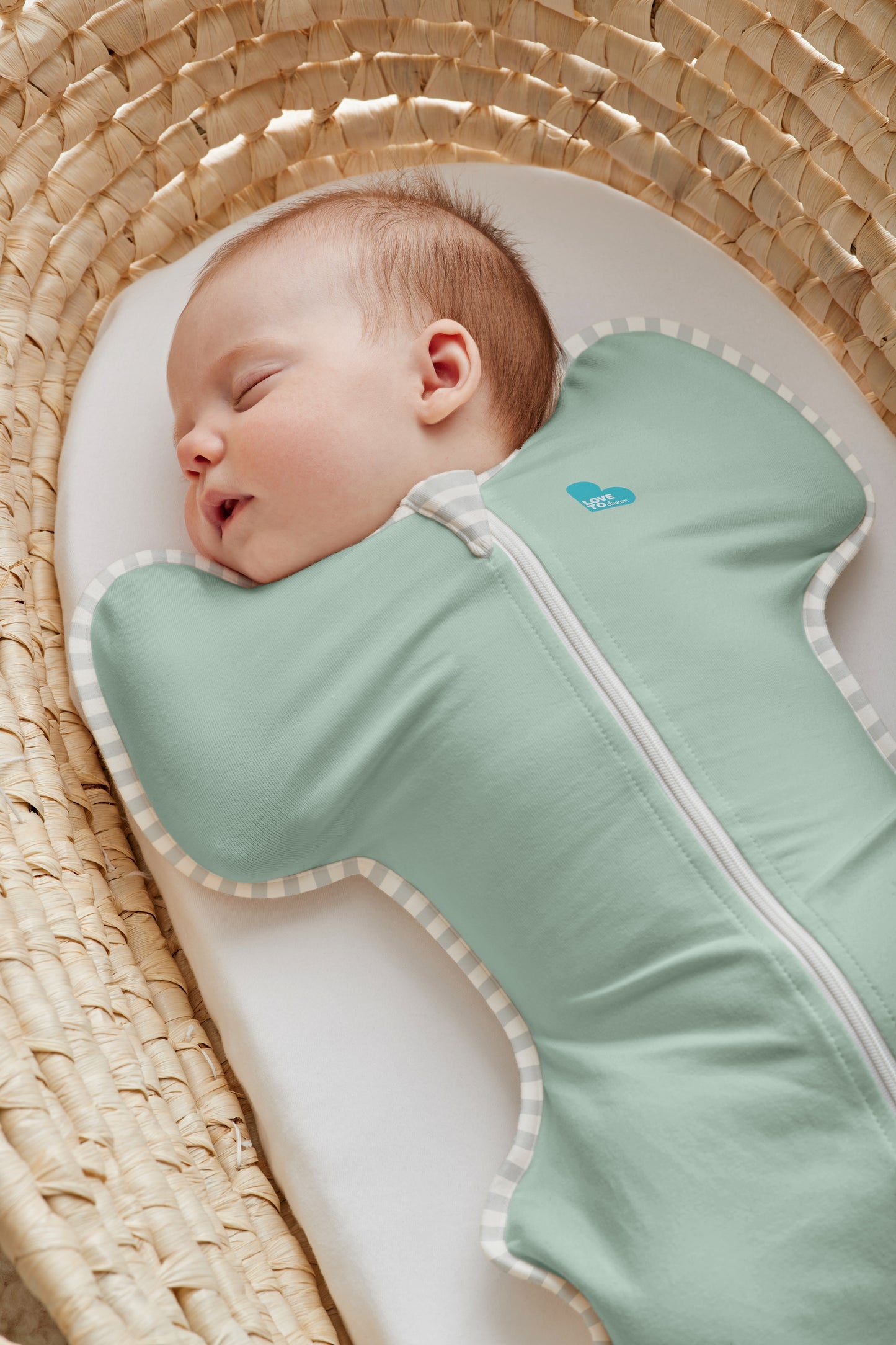 Swaddle Up™ 0.2 TOG (24-27°C) Olive Cotton