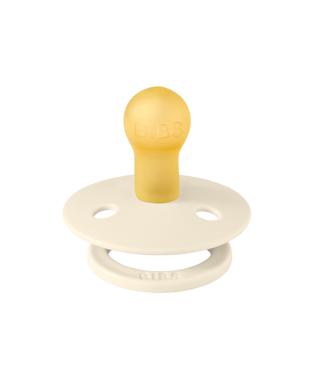 BIBS® Dummies 2 Pack Round Ivory