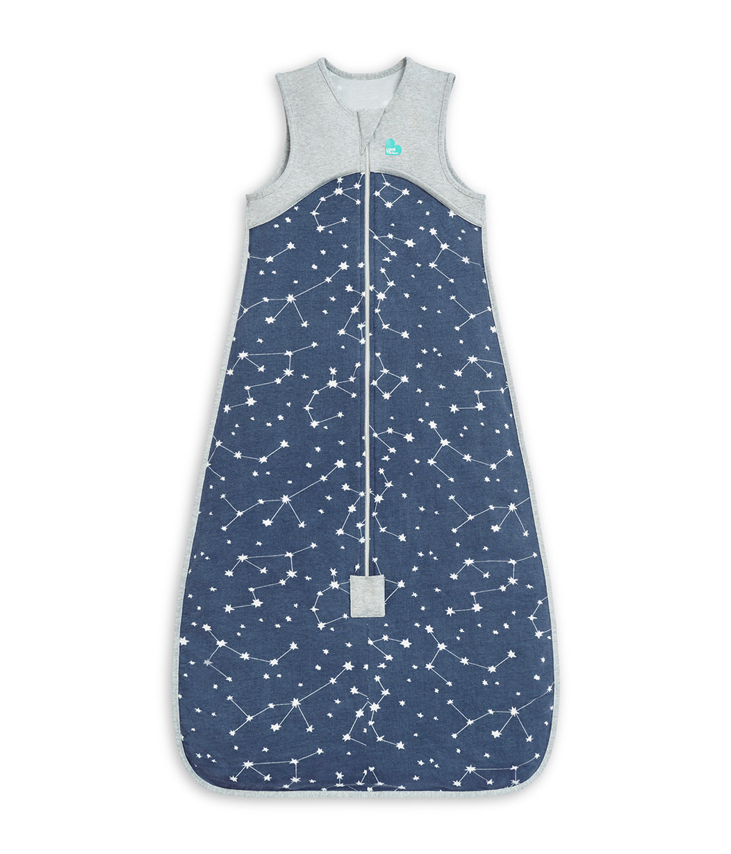 Sleep Bag 0.2 TOG (24-27°C) Denim Stellar Organic Cotton