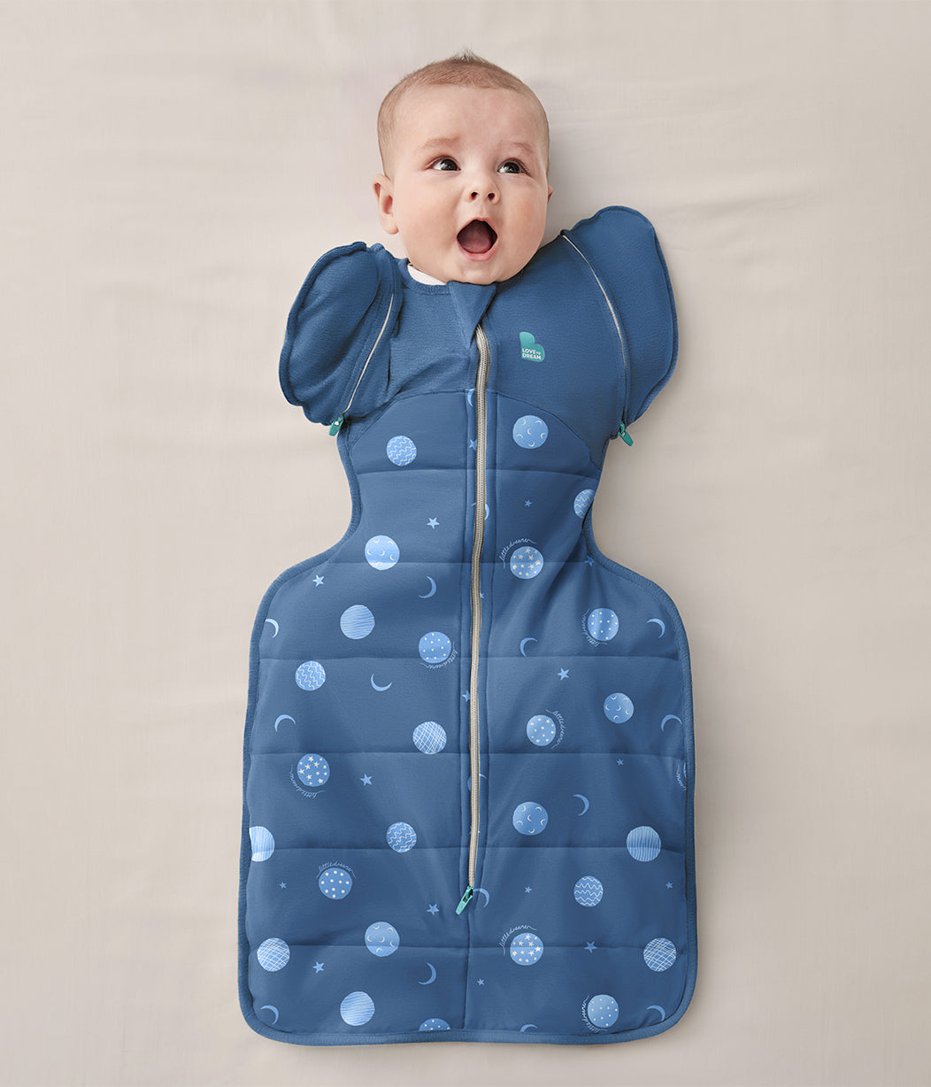 Swaddle Up™ Transition Bag 2.5 TOG Cotton Denim Little Dreamer