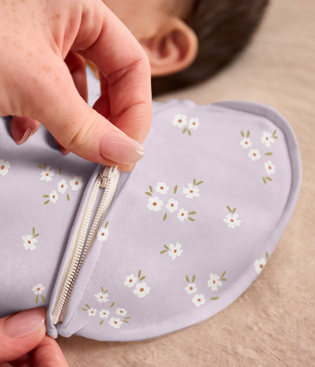 Swaddle Up™ Transition Bag 1.0 TOG Cotton Lilac Meadow