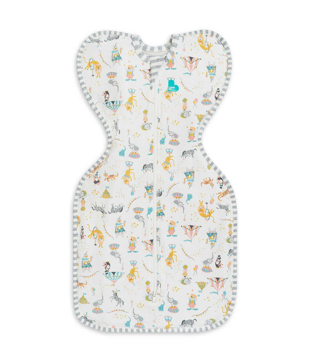 Swaddle Up™ 1.0 TOG Cotton White Circus