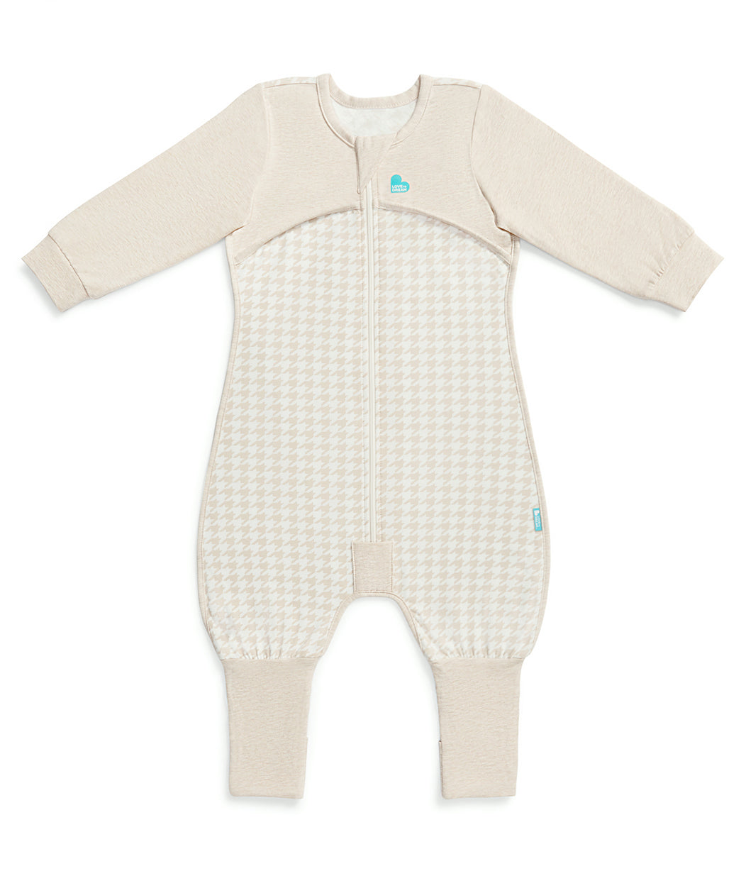 Sleep Suit & Romper Bundle | 1.0 TOG | Houndstooth | Dino Snore