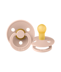 BIBS® Dummies 2 Pack Round Blush