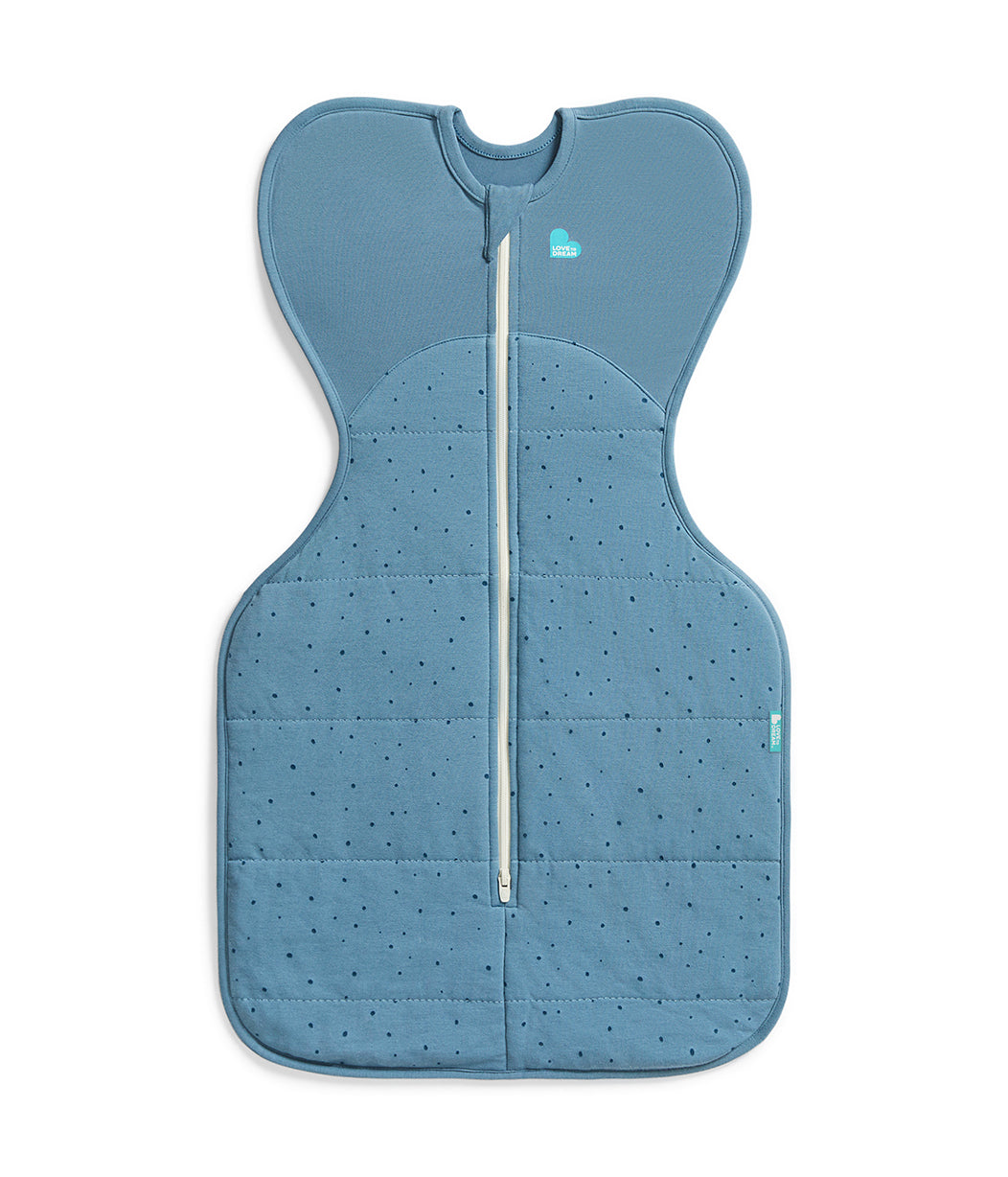Swaddle Up Starter Bundle | 1.5 | 2.5 TOG | Oatmeal Twigs | Olive Bees | Blue Pebbles