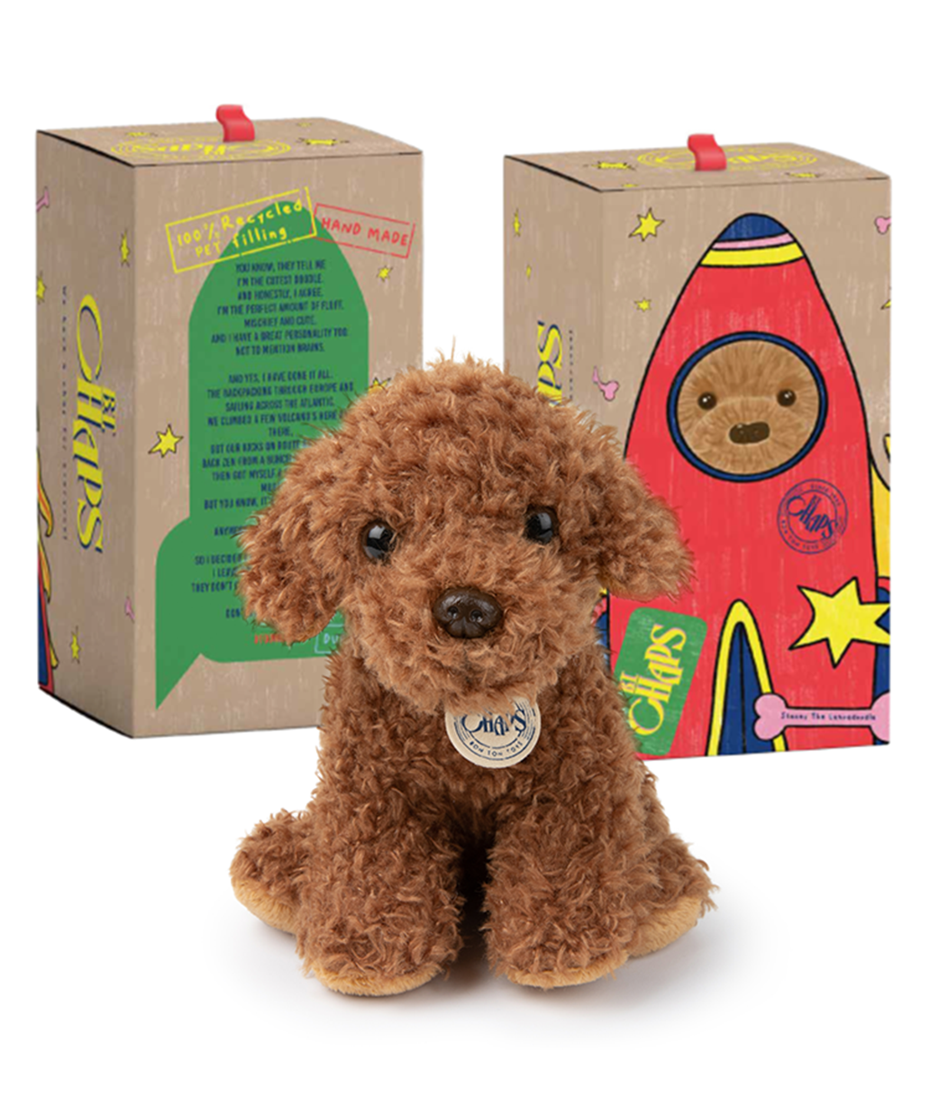 Plush Toy Stacy the Labradoodle Hazel 17cm B.T. Chaps