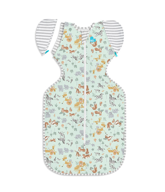Swaddle Up™ Transition Bag 1.0 TOG Cotton Green Safari