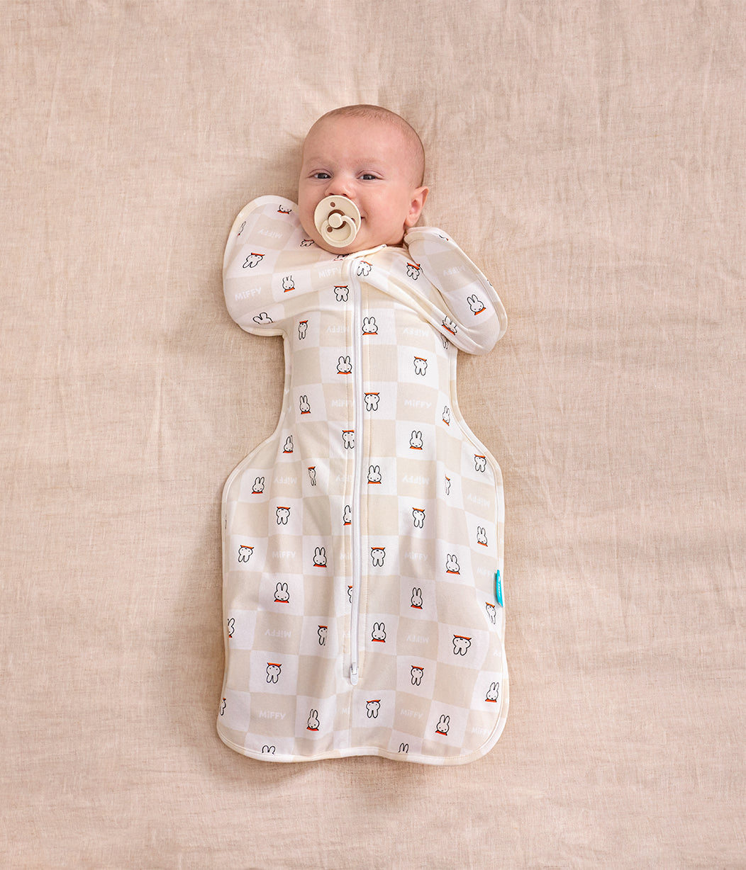 Miffy Swaddle Up Starter Bundle | 1.0 TOG | Blue 2 | Birch Miffy Checker