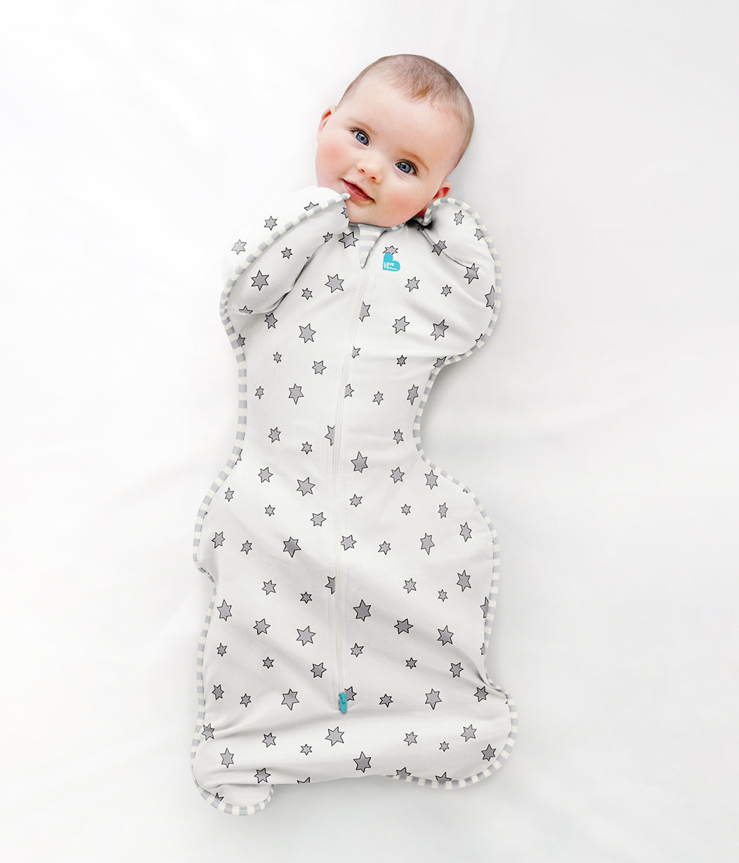 Swaddle Up™ 0.2 TOG (24-27°C) Cream Superstar Viscose from Bamboo