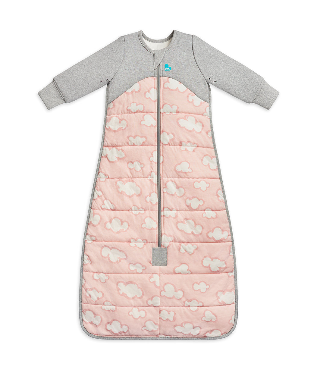 Sleep Bag 2.5 TOG (16-20°C) Pink Daydream Quilted Cotton