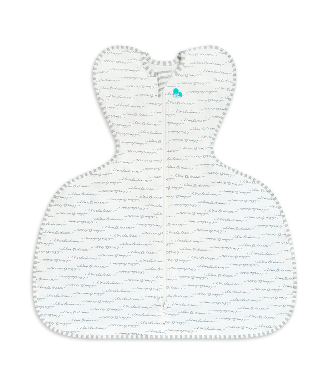 Swaddle Up™ Hip Harness 1.0 TOG (20-24°C) White Dreamer Original Cotton