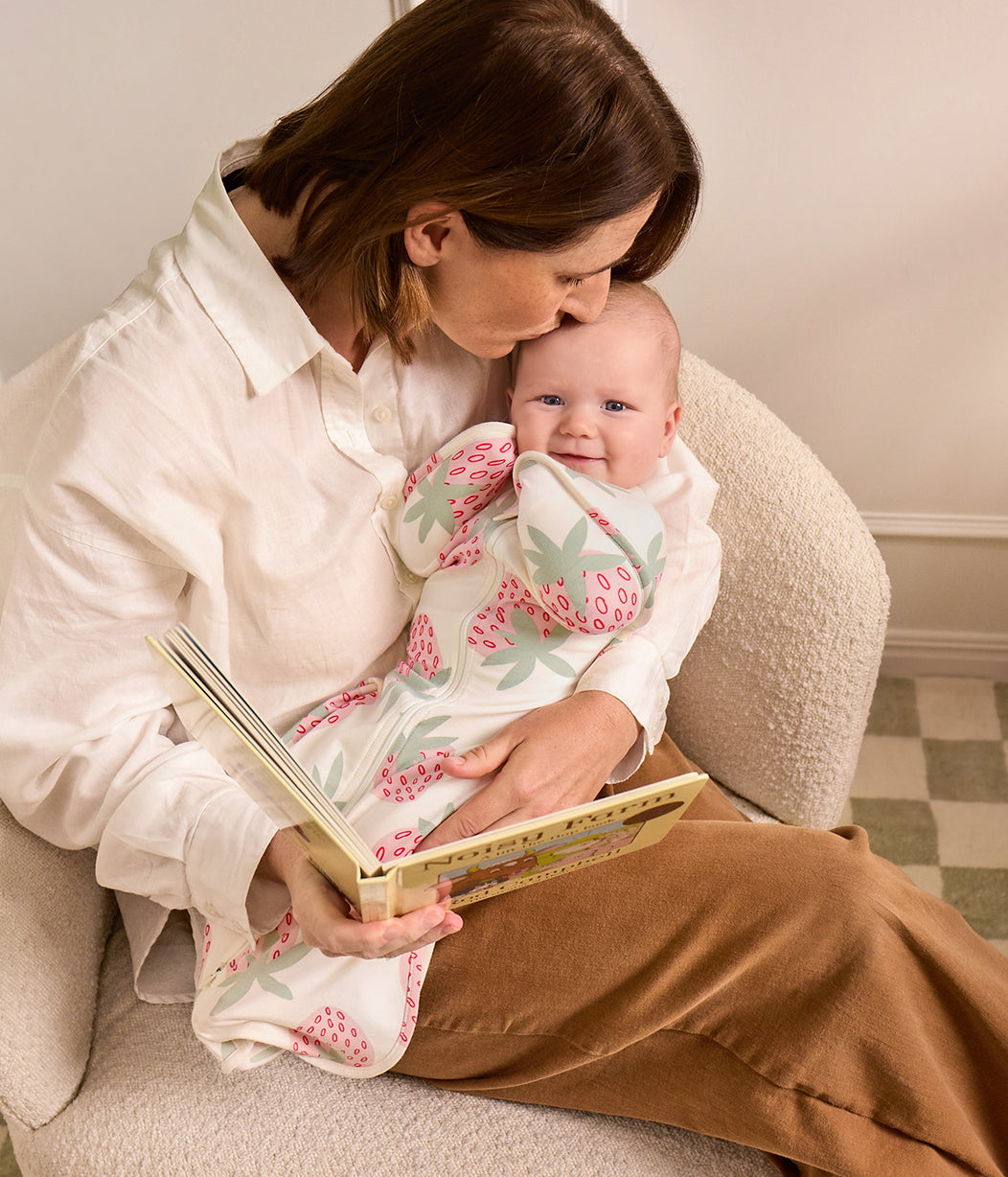 Swaddle Up™ 1.0 TOG Original Cotton Cream Bumper Crop