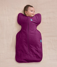Swaddle Up™ 2-in-1 Transition Bag 2.5 TOG Quilted Cotton Plum Starturn Quilted