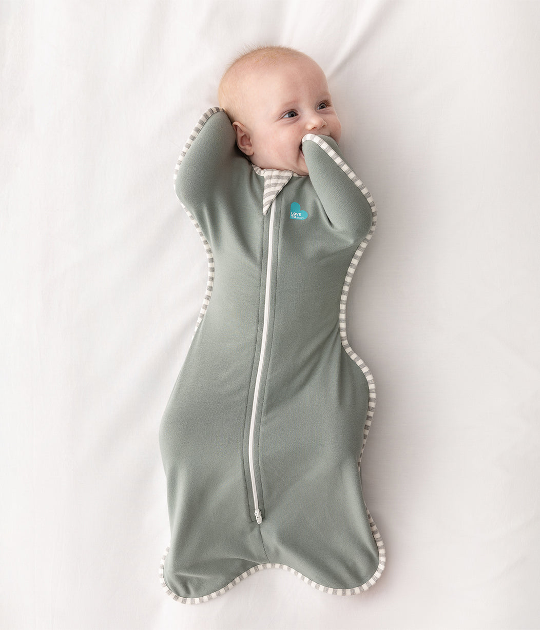 Swaddle Up™ 1.0 TOG (20-24°C) Deep Olive Original Cotton