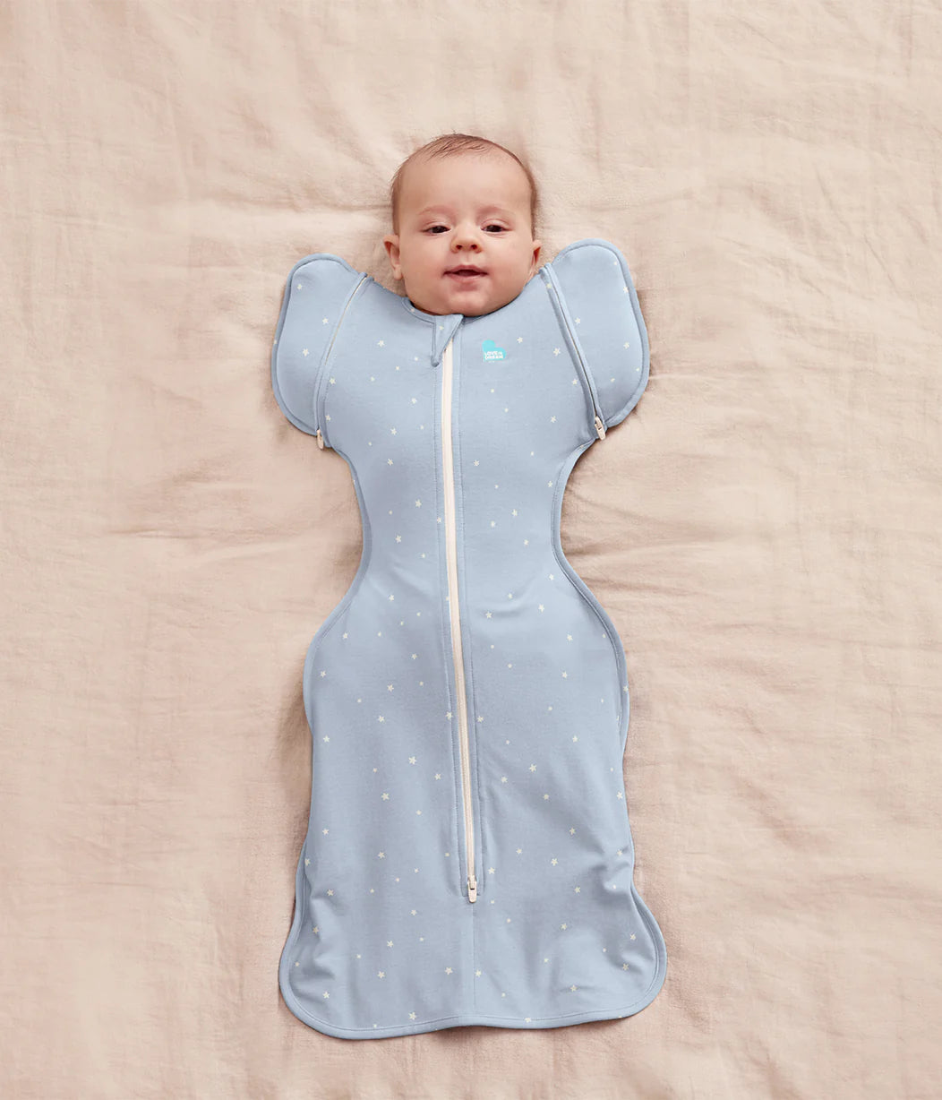 Transitioning & Romper | 1.0 TOG | Bamboo | Powder Blue Twinkle | Cream Dino Snore