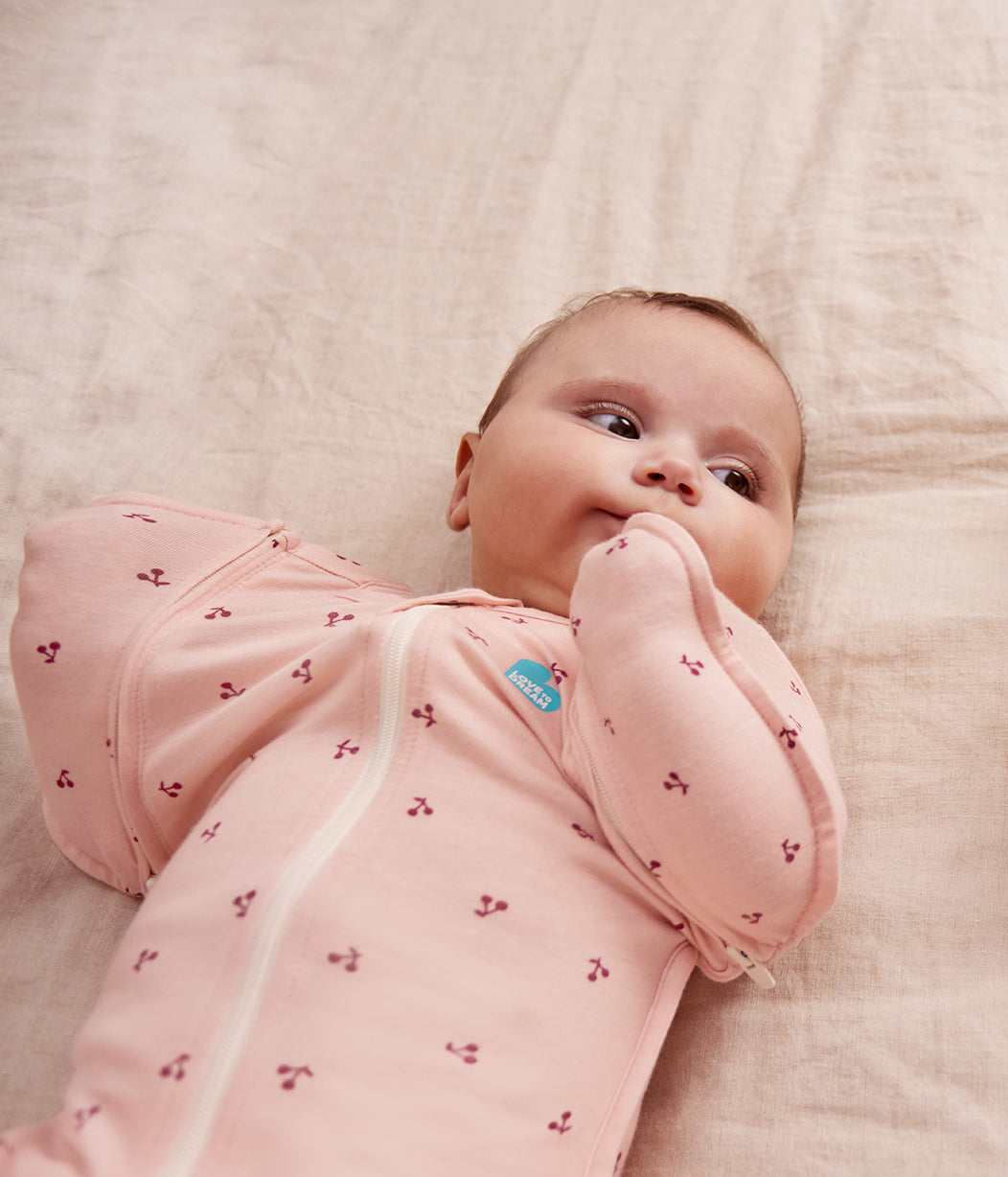 Swaddle Up™ Transition Bag 1.0 TOG Viscose from Bamboo Blush Cherries